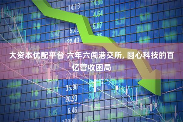 大资本优配平台 六年六闯港交所, 圆心科技的百亿营收困局